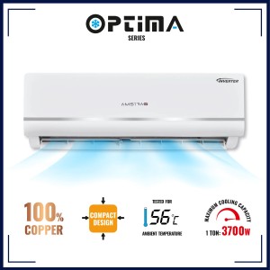 Amstrad 1.0 Ton 3 Star Inverter Split Air Conditioner - Optima Series (AMSi1231C)